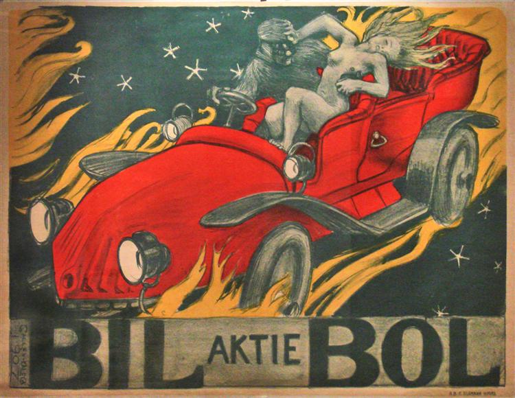 L'affiche de Bilbol - 1907