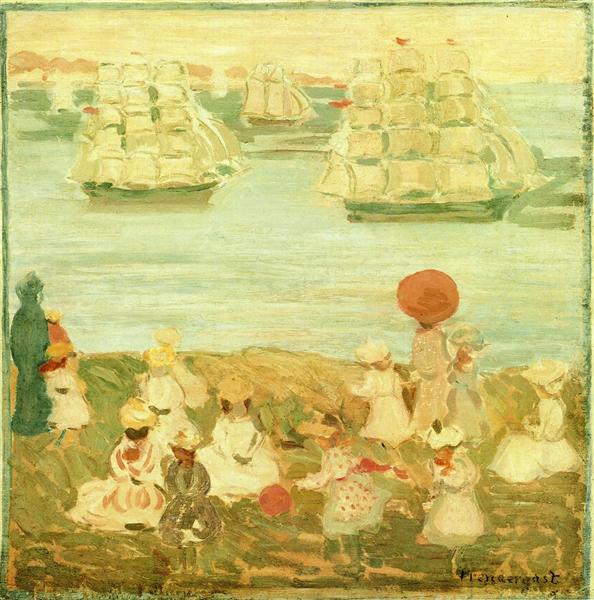 Les beaux navires (également connus pendant que les navires passent) - 1897