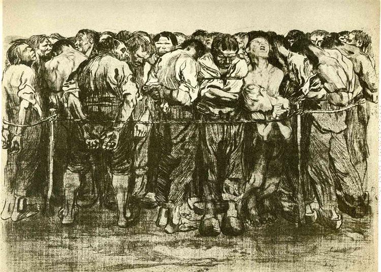 The prisoners - 1908