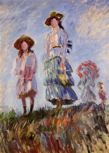 The Walk (Study) - 1886