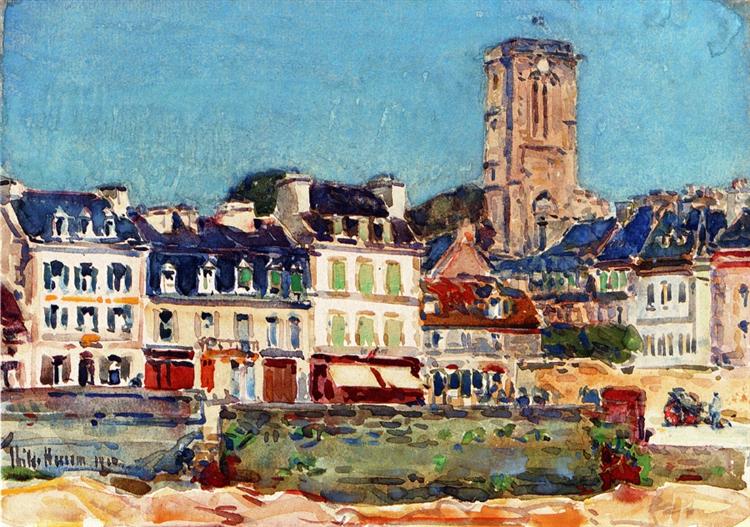 The Dock - Lannion - 1910