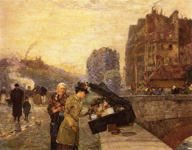 The Quay St. Michel - 1888