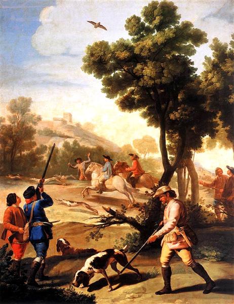 La Caza De Codornices - 1775