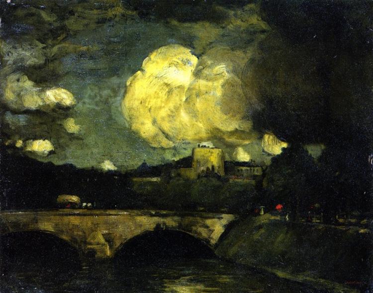 Die Regenwolken (Paris) - 1902