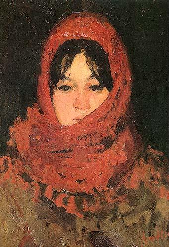 The red scarf