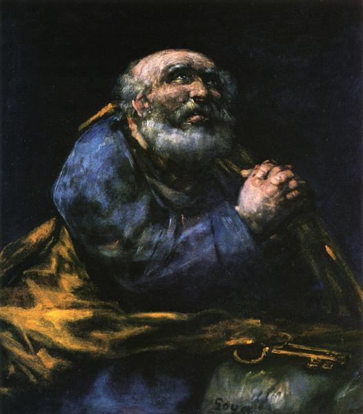 The Repentant Saint Peter - 1824