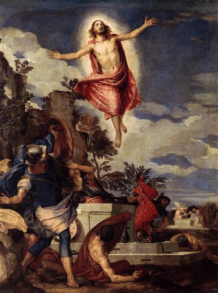 La résurrection du Christ - 1570