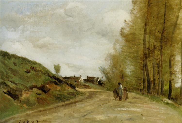 Le chemin à Gouviux