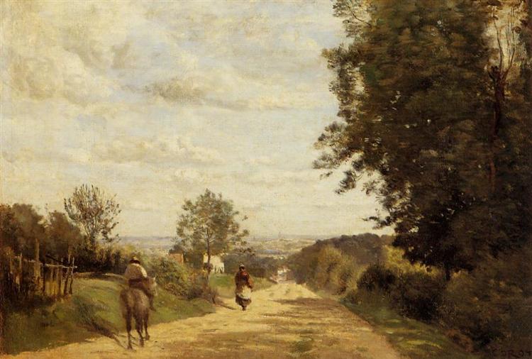 La strada per Sèvres - 1859