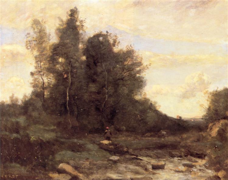 The Rocky Stream - 1870