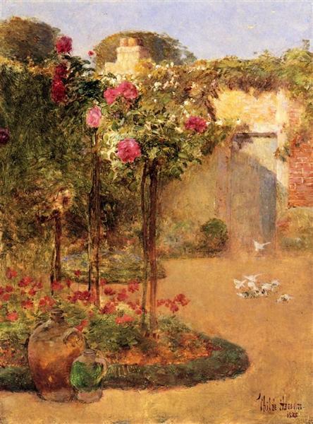 El Jardín De Rosas - 1888