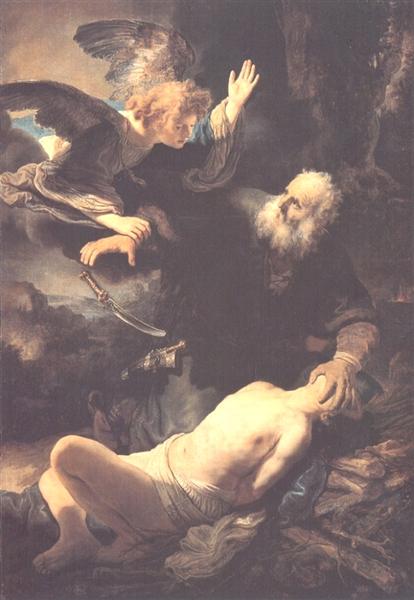 El Sacrificio De Abraham - 1635