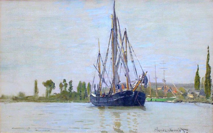 Das Segelboot - 1871