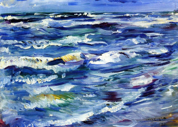 The sea near La Spezia - 1914