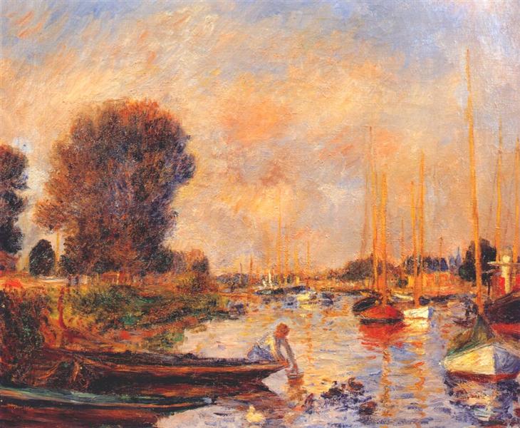 The Seine at Argenteuil - 1888