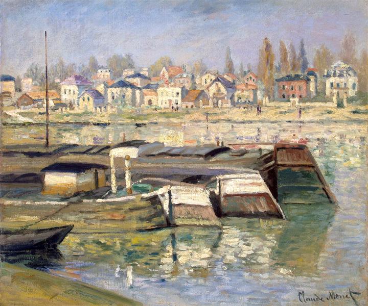 The Seine at Asnières - 1873