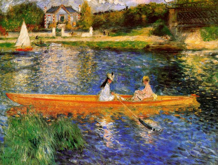 The Seine at Asnières (The Skiff) - 1879