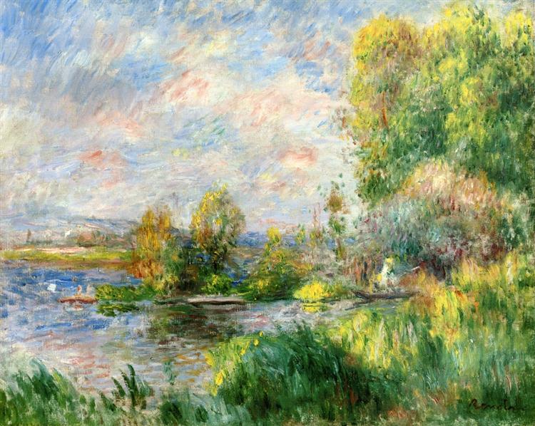 The Seine at Bougival - 1879