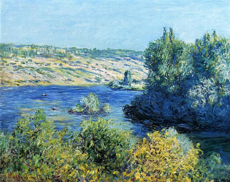 The Seine at Vetheuil - 1881