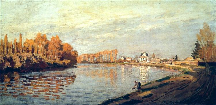 The Seine near Bougival - 1872