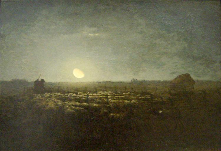 Redilen af ​​Oves - Luz de Luna - 1873