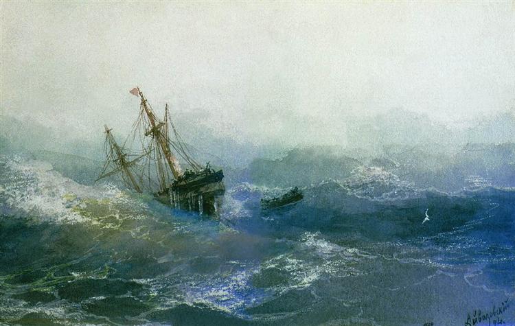 The shipwreck - 1894