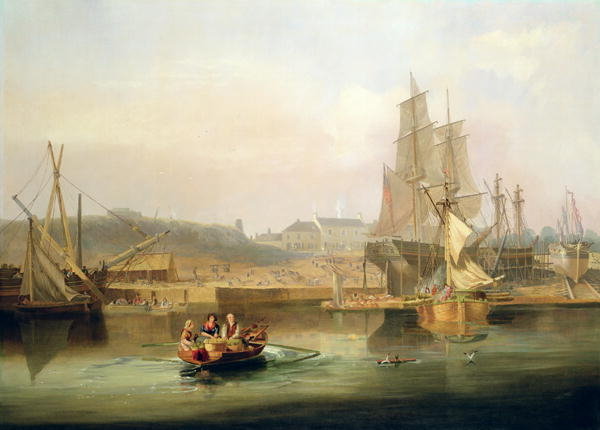 Cantano della nave di Hessle Cliff - 1820