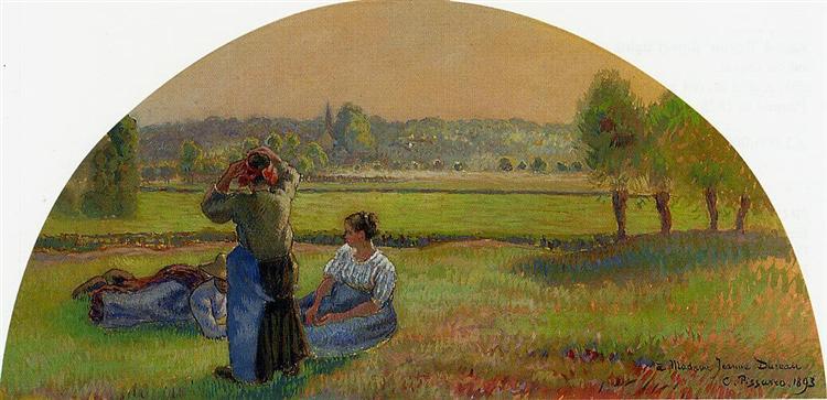 Sesies dans les champs - 1893