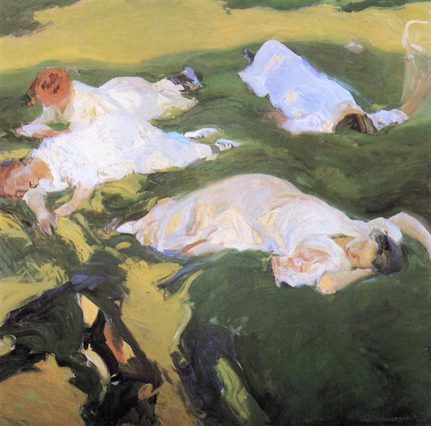 La sieste - 1912