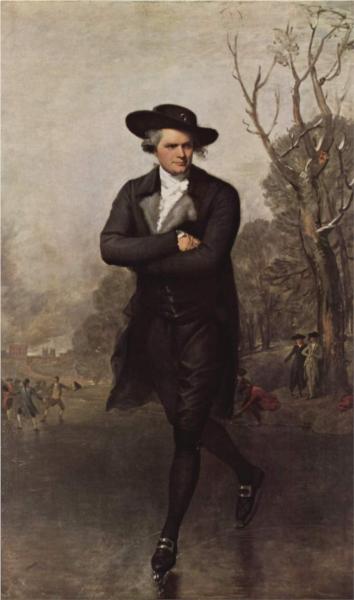 El Patinador (Retrato De William Grant) - 1782