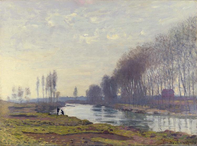 O Pequeno Braço do Sena em Argenteuil - 1872