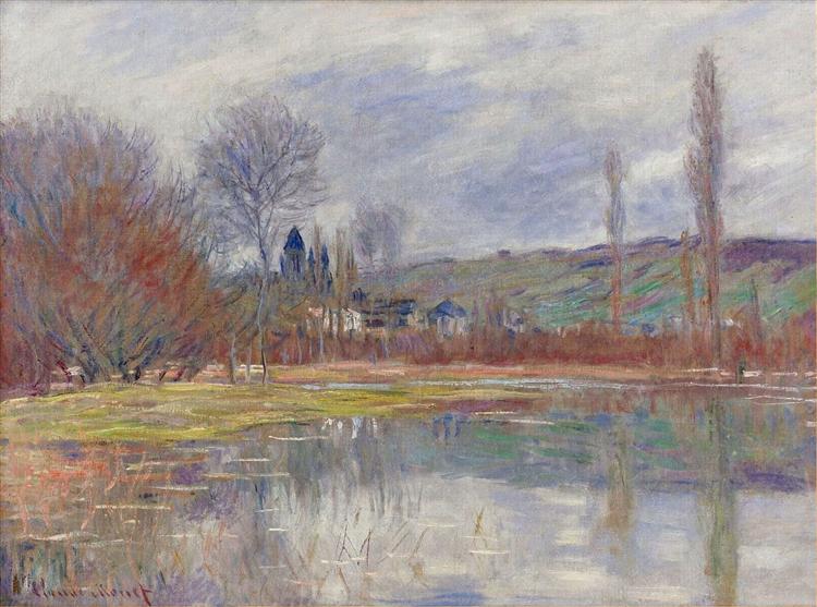 Spring in Vetheuil - 1881