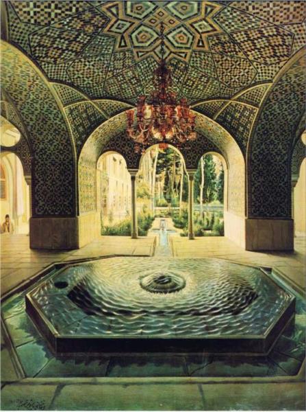 The Spring Hall of Golestan Palace