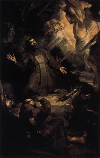 The Stigmatization of Saint Francis - 1616