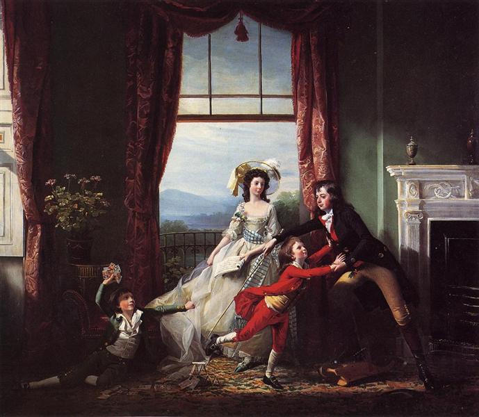 Die Familie Sitwell - 1786