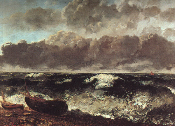 The Stormy Sea (The Wave) - 1870