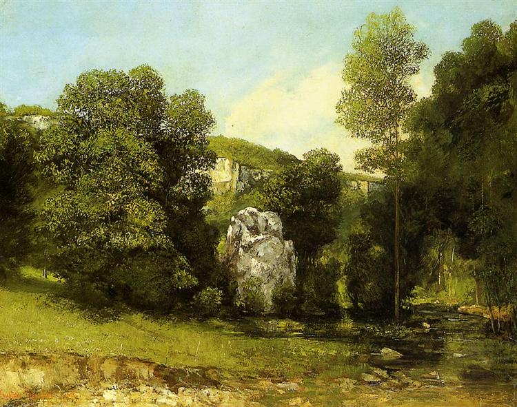 Le ruisseau à Brême - 1865