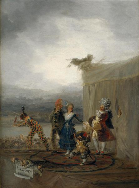 Los Jugadores Ambulantes - 1793