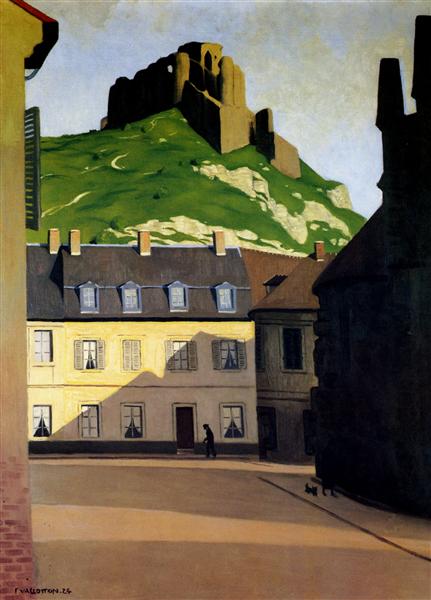 Le château fort et Andely Plaza - 1924