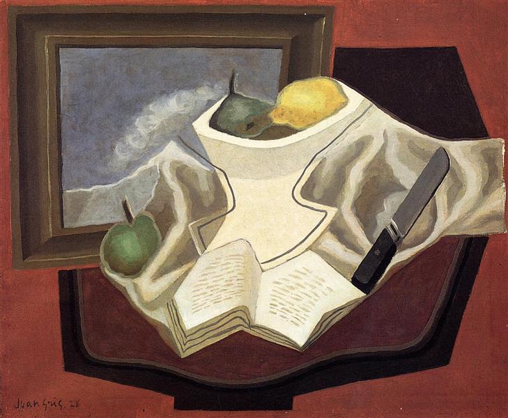 The Table in Front of the Painting - 1926