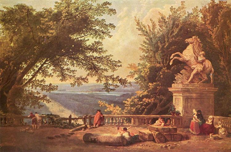 La terrasse marly - 1750