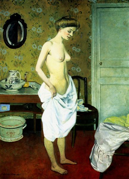 La salle de bain - 1905