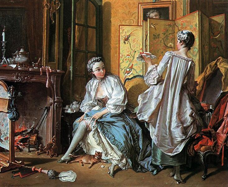 Das Badezimmer - 1742