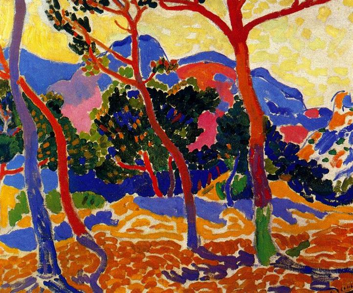 Les arbres - 1906