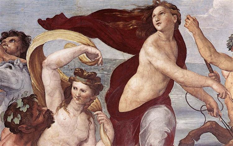 Le triomphe de Galatea (détail) - 1506