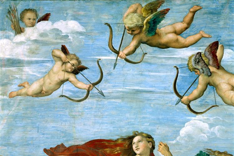 The Triumph of Galatea (Detail) - 1514