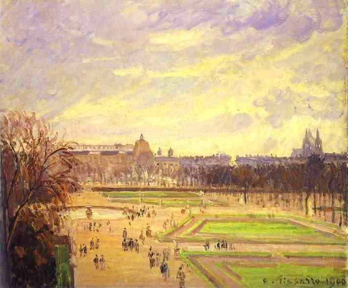 Los Jardines De Las Tullerías 2 - 1900