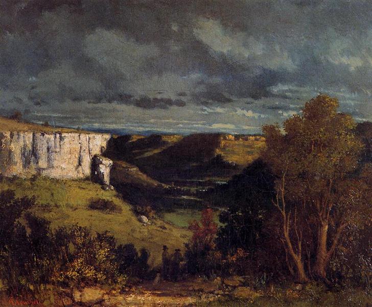 Das Loue Valley in Turmentoso Time - 1849