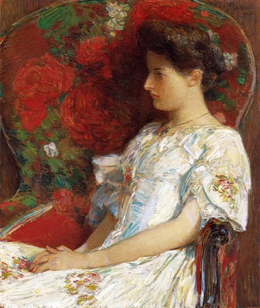 La chaise victorienne - 1906