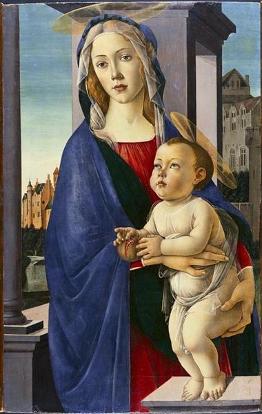 La Vierge et l'enfant - 1490